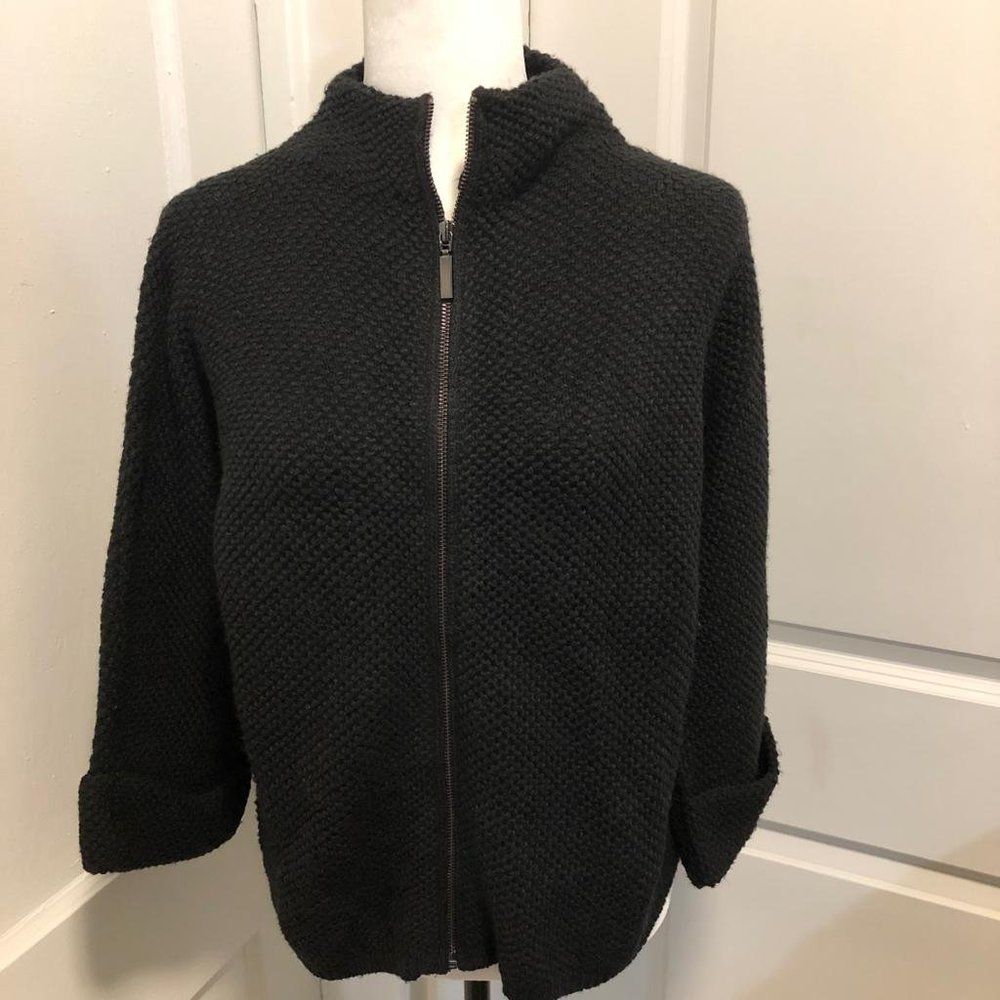 NWT Chicos Zip Cardigan Sweater Size M